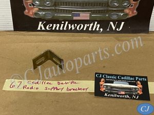 OEM 1967 1968 Cadillac Deville Calais Fleetwood Eldorado DASH RADIO SUPPORT MOUNTING BRACKET
